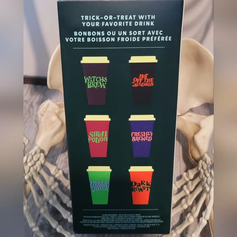 Halloween Hot Cups By Starbucks